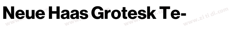 Neue Haas Grotesk Te字体转换 Neue Haas Grotesk Te字体转换